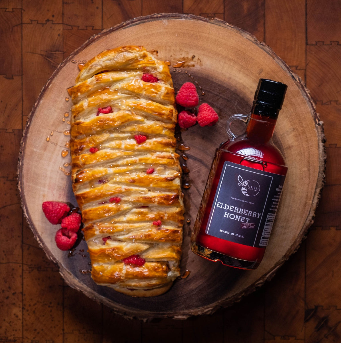 Elderberry Honey Cream Cheese Danish
&ndash; Firebee Honey