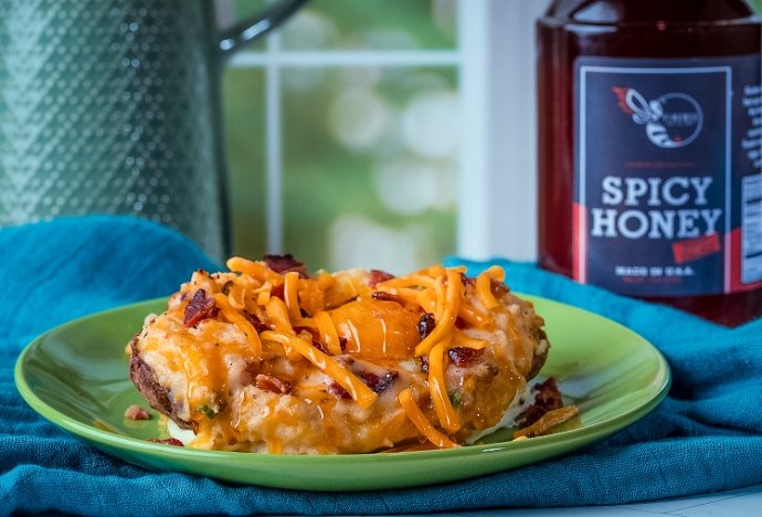 Breakfast Twice Baked Potatoes