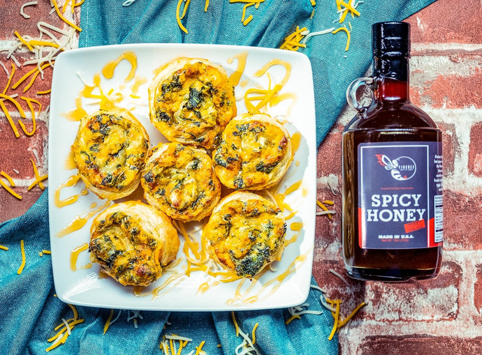 Cheesy Spinach Roll-Ups