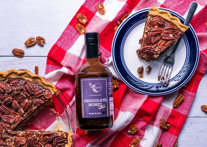 Chocolate Honey Pecan Pie