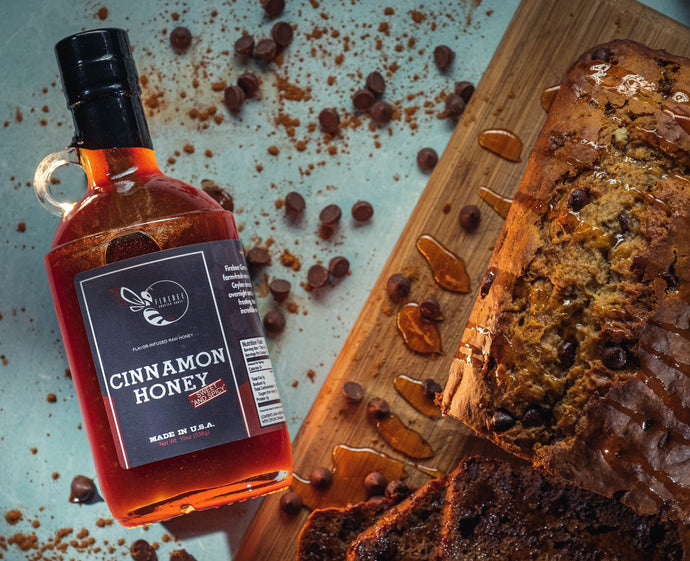 Cinnamon Honey Banana Bread