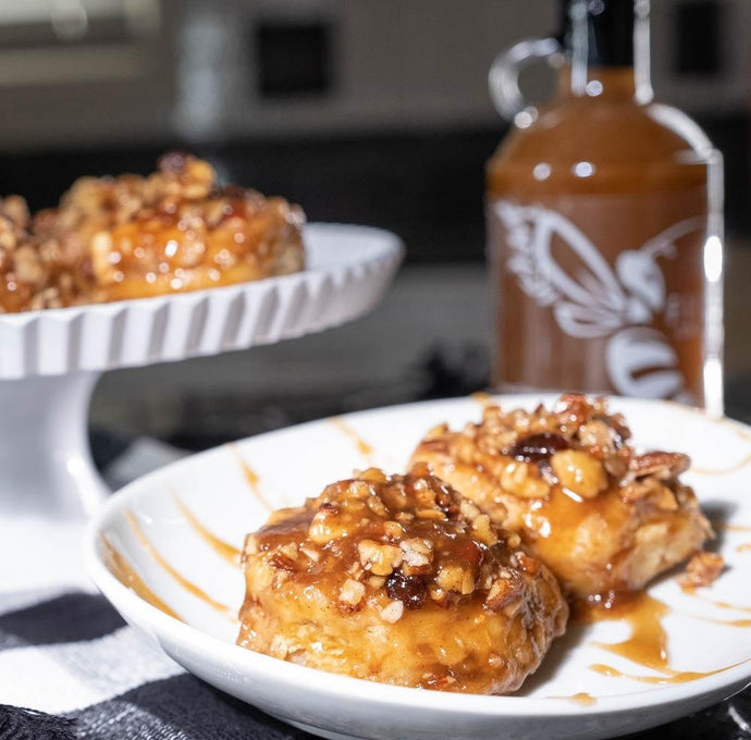 Cinnamon Honey Sticky Buns
