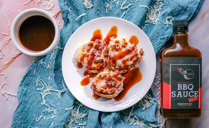 Firebee BBQ Cheesy Chicken Roll-Ups