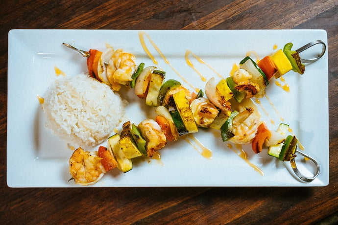 Firebee Spicy Shrimp Kabobs
