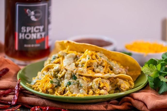 Green Chile Breakfast Tacos