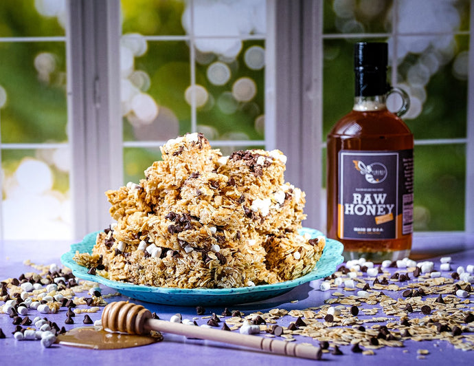 Homemade Honey Granola Bars