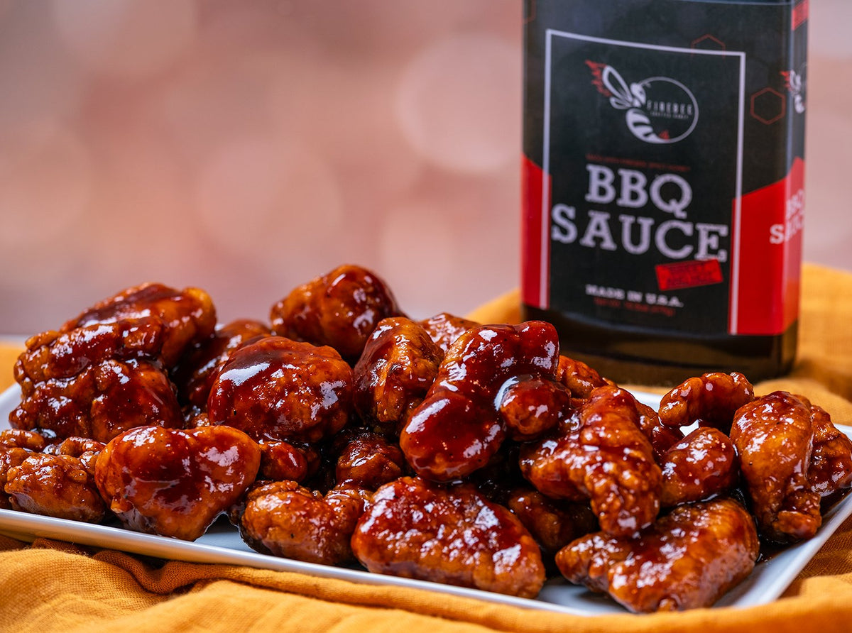 Honey BBQ Boneless Wings Firebee Honey