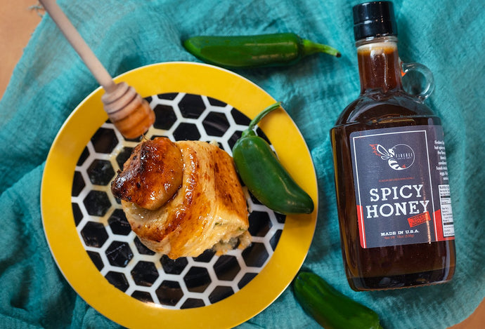 Honey Butter Jalapeno Rolls