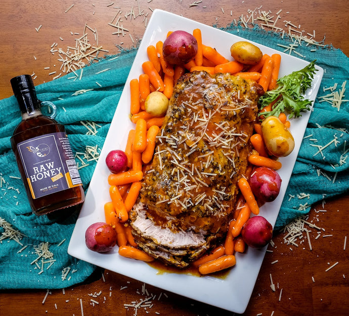 Honey Parmesan Pork Roast