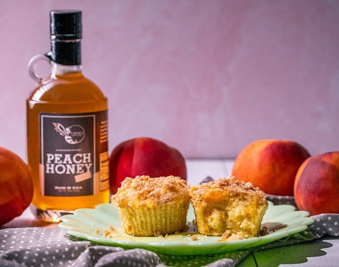 Peach Honey Muffins
