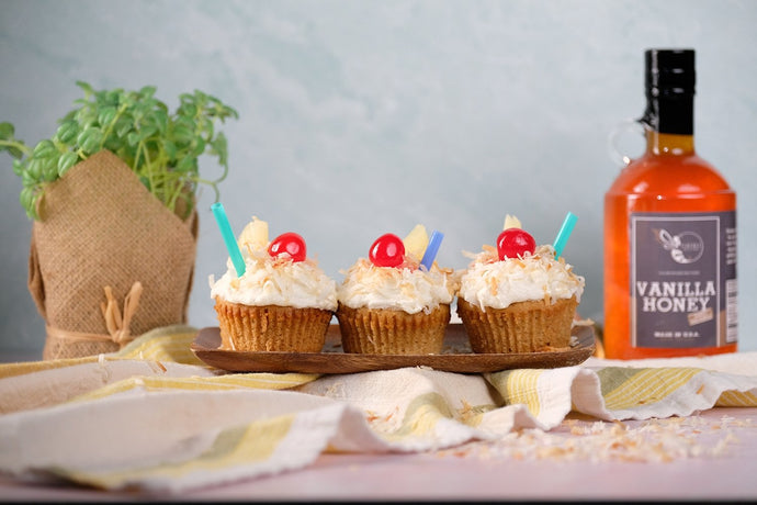 Pina Colada Cupcakes