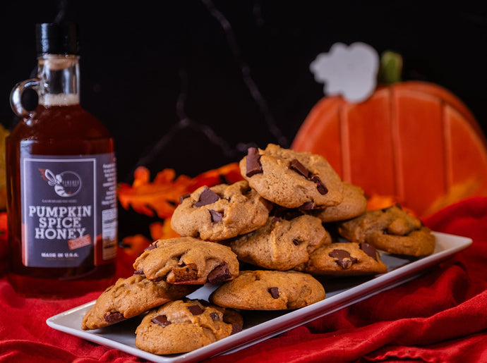 Pumpkin Chocolate Chunk Cookies