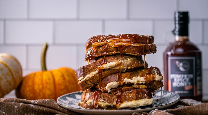 Pumpkin Spice Stuffed French Toast
