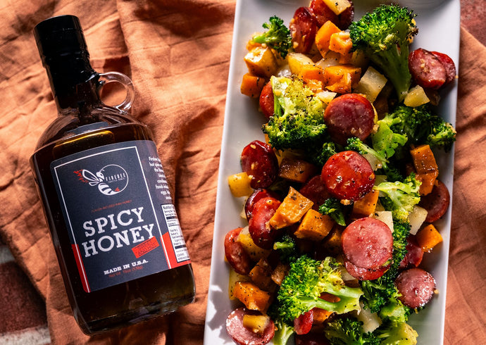 Sheet Pan Kielbasa & Veggies