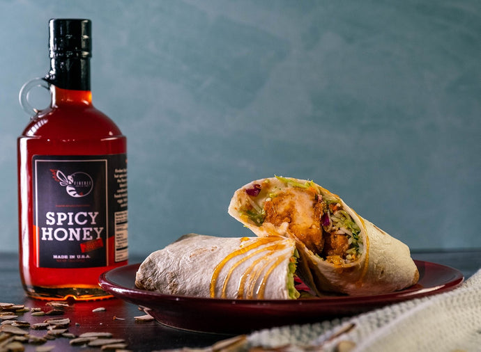 Spicy Chicken Sesame Wrap