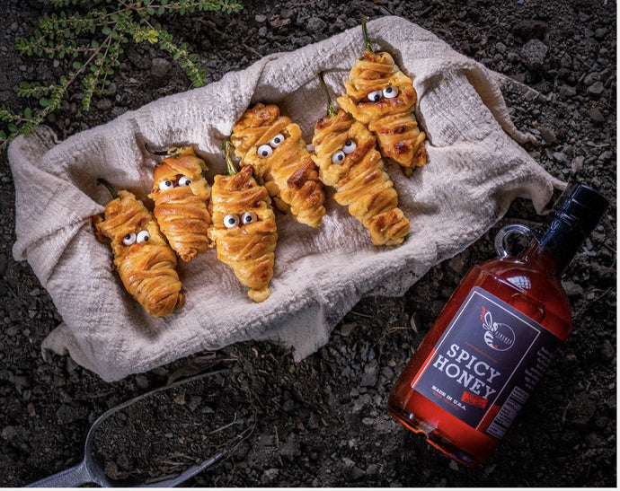 Spicy Jalapeno Popper Mummies
