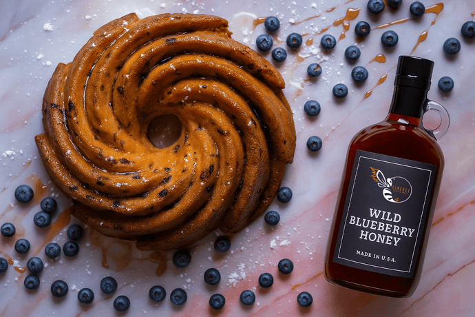 🫐 Wild Blueberry Honey Bundt Cake Recipe