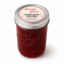 Load image into Gallery viewer, Jammy Jams Raspberry Jalapeño Pepper Spread