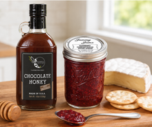 Load image into Gallery viewer, Firebee Chocolate Honey &amp; Raspberry Carolina Reaper Jam Pair