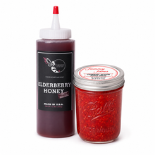 Load image into Gallery viewer, Firebee Elderberry Honey &amp; Strawberry Jalapeño Jam Pair