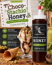 Load image into Gallery viewer, Firebee Choco-Stachio Honey - 12.9oz lifestyle