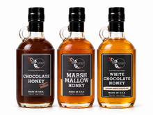 Load image into Gallery viewer, Firebee Cocoa Crew Honey Set — 3 x 19oz Glass