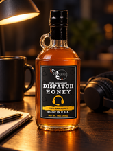 Load image into Gallery viewer, Firebee Dispatch Honey — 19oz glass, styled