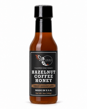 Load image into Gallery viewer, Firebee Hazelnut Coffee Honey — 5oz bottle