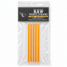 Load image into Gallery viewer, Firebee Raw Honey Straws — 5 pack