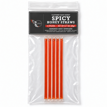 Load image into Gallery viewer, Firebee Spicy Honey Straws — 5 pack