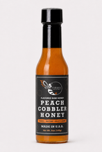Load image into Gallery viewer, Firebee Peach Cobbler Honey - 5oz Woozy Bottle