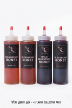 Load image into Gallery viewer, Very Berry Flavor Four Pack Firebee Crafted Honey