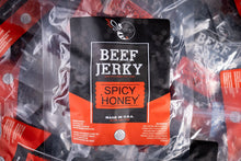 Load image into Gallery viewer, Firebee Sweet Heat Duo - Spicy Honey Beef Jerky + Spicy Honey 12.9oz Squeeze