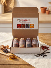 Load image into Gallery viewer, Flavor Four Pack Firebee Crafted Honey - Firebee Honey