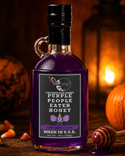 Load image into Gallery viewer, Firebee Purple People Eater Honey — sour grape flavored raw honey