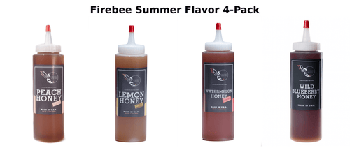 Summer Flavor Four Pack Firebee Crafted Honey - Firebee Honey