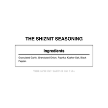 Load image into Gallery viewer, The Shiznit Seasoning — Nutrition Facts and Ingredients