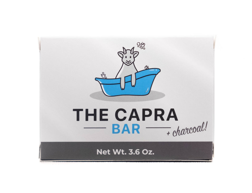The Capra Bar Soap - Charcoal - Firebee Honey